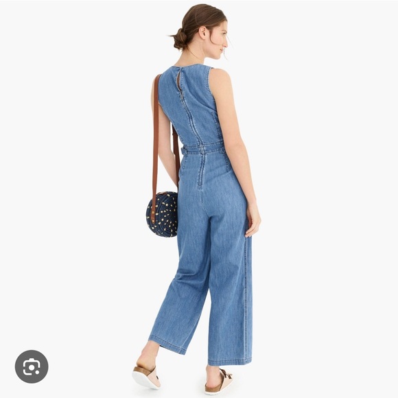 J.Crew Point Sur denim jumpsuit - Picture 3 of 11